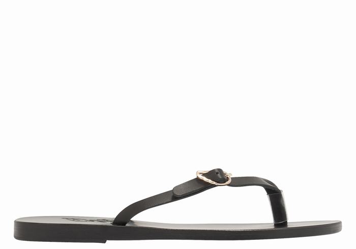 Tong Ancient Greek Sandals Dihalo Leather   | NVX-6153804